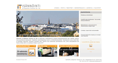Desktop Screenshot of isannointitolvanen.fi