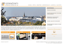 Tablet Screenshot of isannointitolvanen.fi